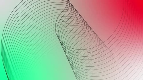 Futuristic colorful wireframe wave. abstract background with geometric lines. Vd 583