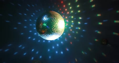 Mirror reflect disco ball