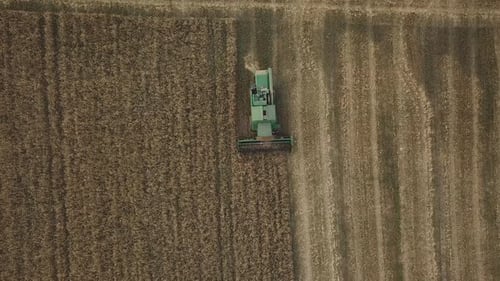 the Harvester Harvests From the Field