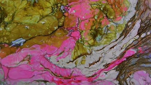 Abstract Fluid Art Motion Background