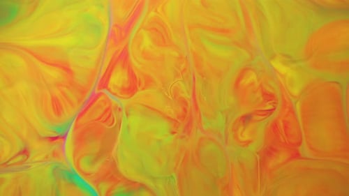 Tintas líquidas multicolor