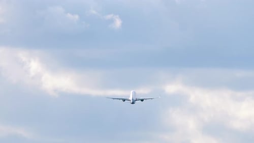 Airplane Climb Rear View