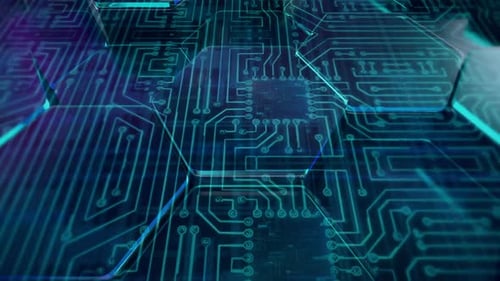 3D Digital Circuit Board