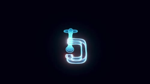 Small Clamp Hologram Hd