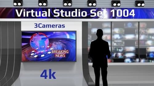 Virtual Studio Set 1004