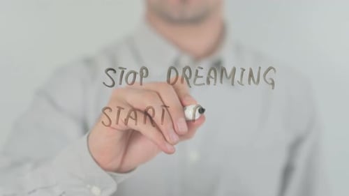 Stop Dreaming Start Doing