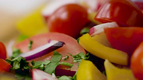Fresh Vegetable Salad Seasoning with Sea Salt