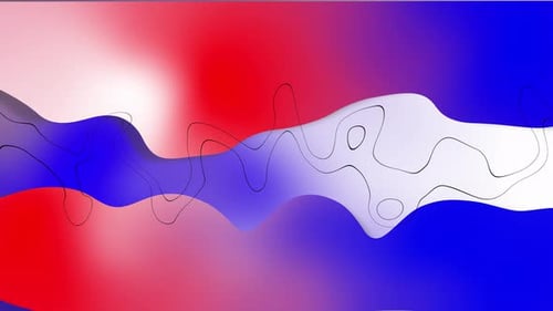 Animated Gradient Trendy Colorful Smooth Wavy Background Animation