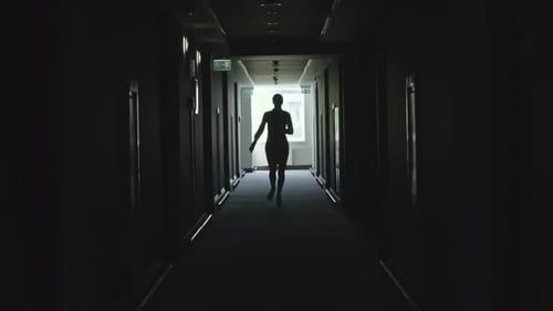 Manager Running to Office