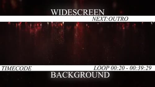 Festive Sparkling Particles Seamless Loop Background