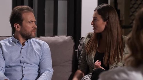 Adults Talking Together During Counseling Session