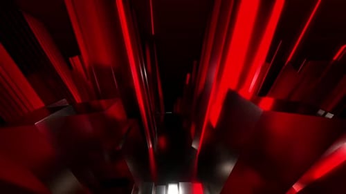 Stadt Red Glow