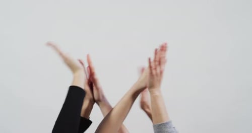 Hands doing high five