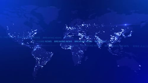 Graphical Modern Digital World News, Technology Communication .