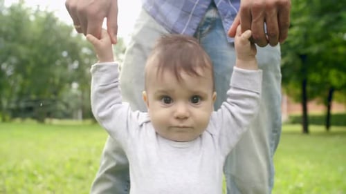 Cutie Trying to Walk