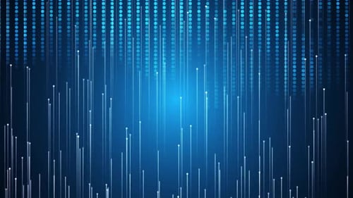 Background Motion Graphics Animated Background Blue White Line