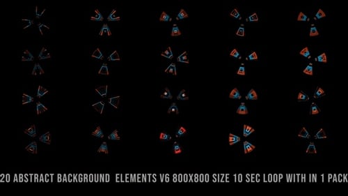 Abstract Background Elements Pack V06