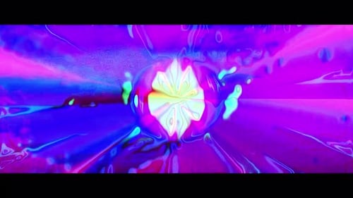 Vibrant Abstract Glitch Art Digital Background