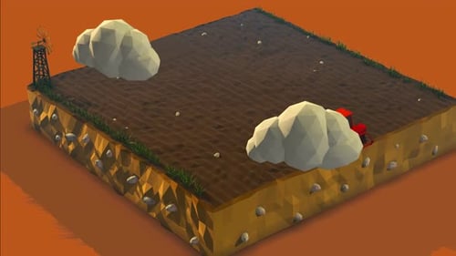 Agricultural aerial concept. Machines working in the field. Tractor and combine.