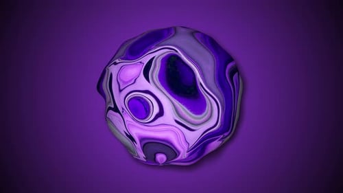 Purple color abstract sphere animation motion background. A 67