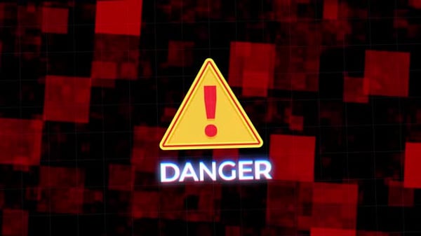 Danger animation, Backgrounds Motion Graphics ft. danger & cybercrime ...