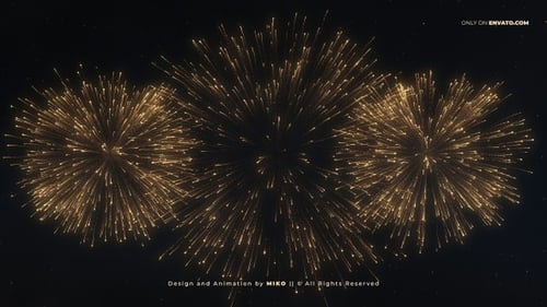 Fireworks-Hintergrund
