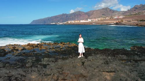 Los Gigantes Cliffs Sunset