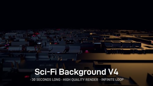 Futuristic Digital Circuit Board Scan with Glowing Data Flow