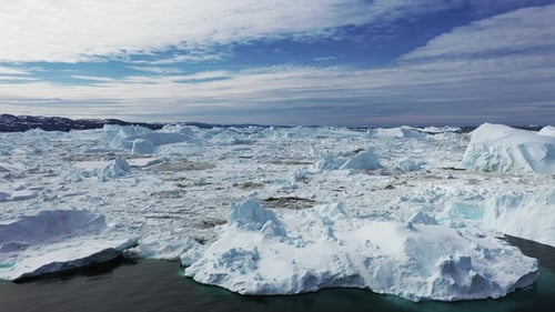 The beauty of nature. Icebergs in the Arctic and Antarctic. Global warming and climate change.