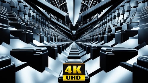 High Speed Silver Tunnel 4K