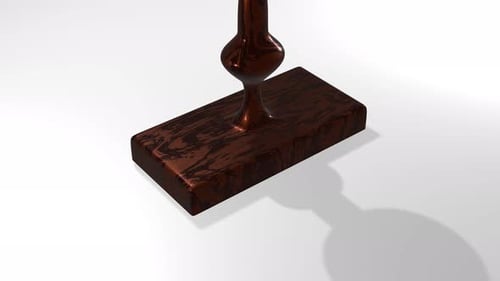 Stamp with inscription Denied.