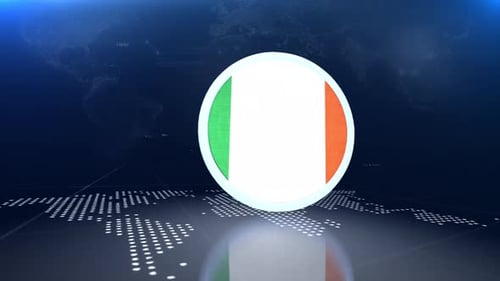 Ireland Flag Transition