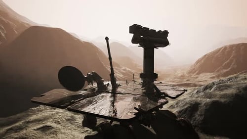 Opportunity Mars Exploring the Surface of Red Planet