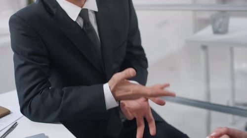 Colleagues Doing High Five