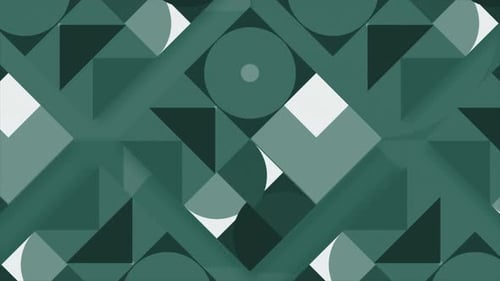 Modern Geometric Abstract Pattern Background Loop