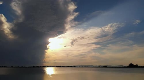 Clouds Timelapse Background