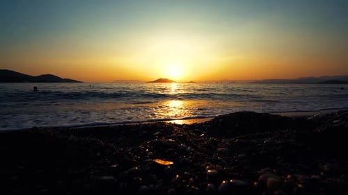 Coast And Sunset