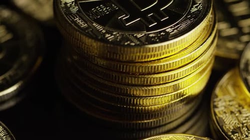 Plan rotatif de Bitcoins (cryptomonnaie numérique) - BITCOIN 0624