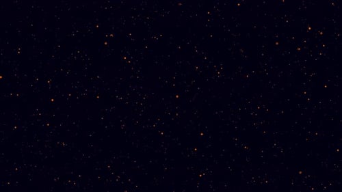 Red Abstract Particles