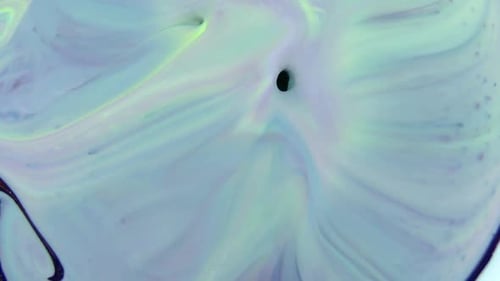 Abstract Footage of Swirling Colors and Fluid Textures