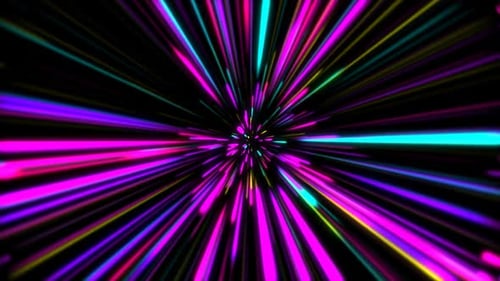 Abstract Speed Light Lines Background Loop