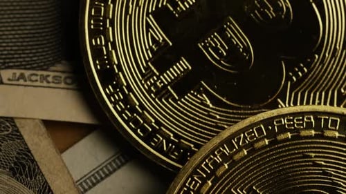 Plan rotatif de Bitcoins (cryptomonnaie numérique)