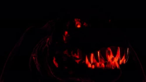 Scary Hell Dinosaur Vj Loop