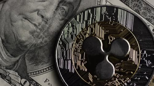 Plan rotatif de Bitcoins (cryptomonnaie numérique) - Ripple