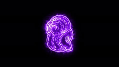 Animation du symbole du Zodiaque