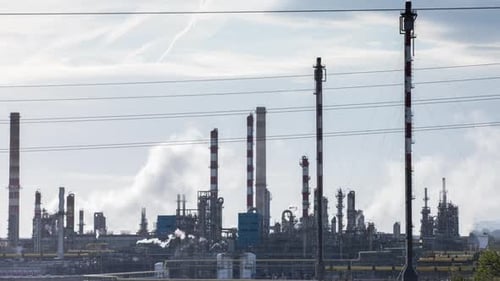 Umweltverschmutzung Fabrikindustrie Klimawandel Energie Rauchkraft Umwelt Benzin