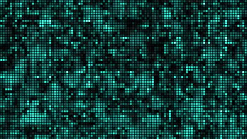 Abstrakter digitaler Hintergrund blaue V2-Schleife