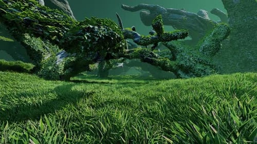 Fantasy fairy forest