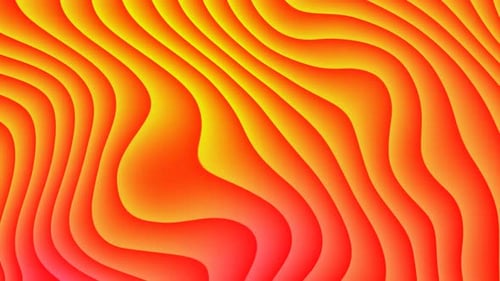 Abstract Fluid Wavy Gradient Loop Background Animation