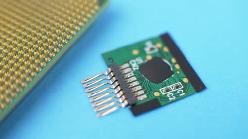 Electronic Green Circuit Board